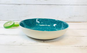 Round Mixed Color Pasta Bowl (Multiple Color Options Available)