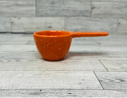 Hand-Painted Ceramic Measuring Cup
