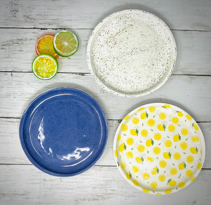 Appetizer Plate Mix Color (Multiple Colors Options Available)