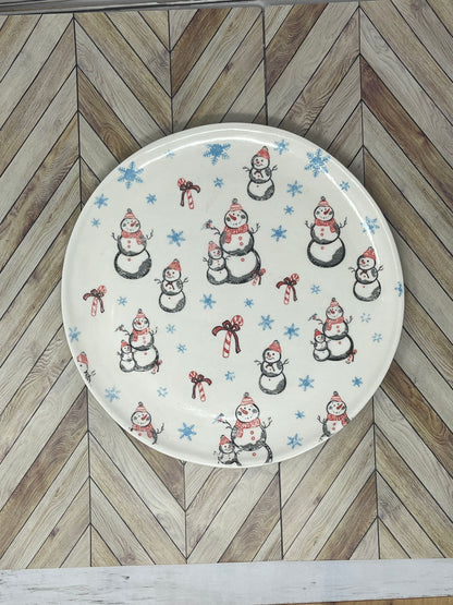 Round Dinner Plate - Mixed Color (Multiple Color Options Available)