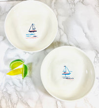 Load image into Gallery viewer, Sailboat Pasta Bowl