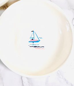 Sailboat Pasta Bowl
