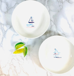 Sailboat Pasta Bowl